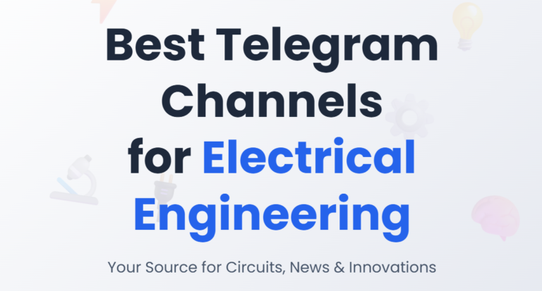 Best Telegram Channels for Electrical Engineering 2026